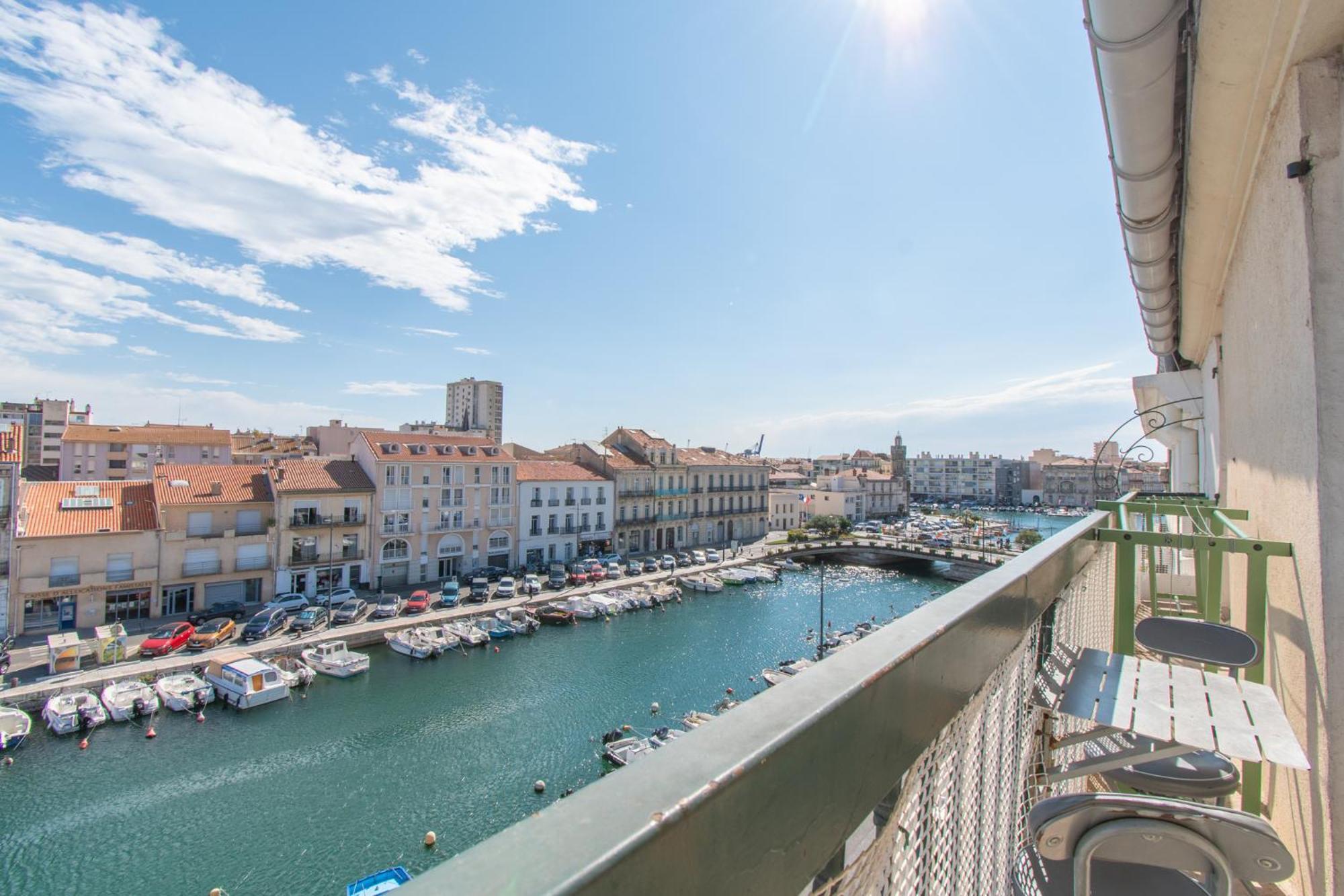 Vue Quai - Proche De La Gare & Des Halles De - 3eme Etage Sans Ascenseur * Sète